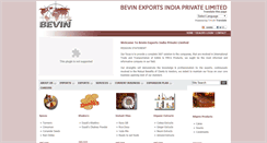 Desktop Screenshot of bevin.co.in